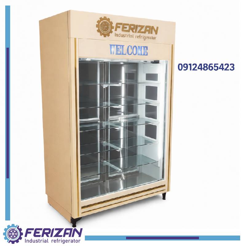 یخچال ایستاده 1/5 متری دوطرفه نما
